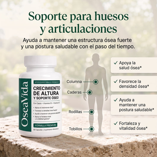 OseaVida – Altura y Soporte Óseo